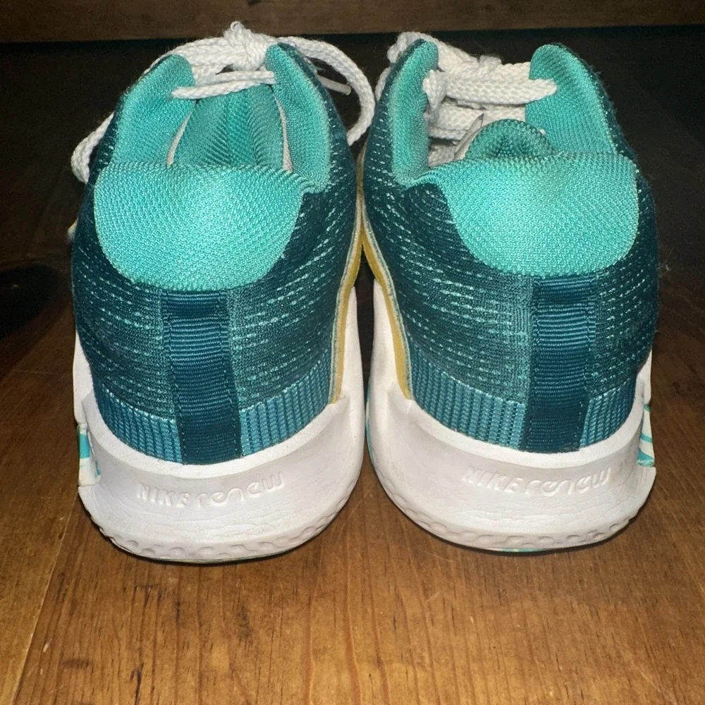 Nike KD Trey 5 X Basketball Shoes Jade/Geode Teal/Sail/Sulfur DD9538-300 Sz 8 M